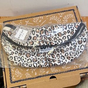 NWT Brighton Wild Cat Pattern Belt Bag | crossbody purse